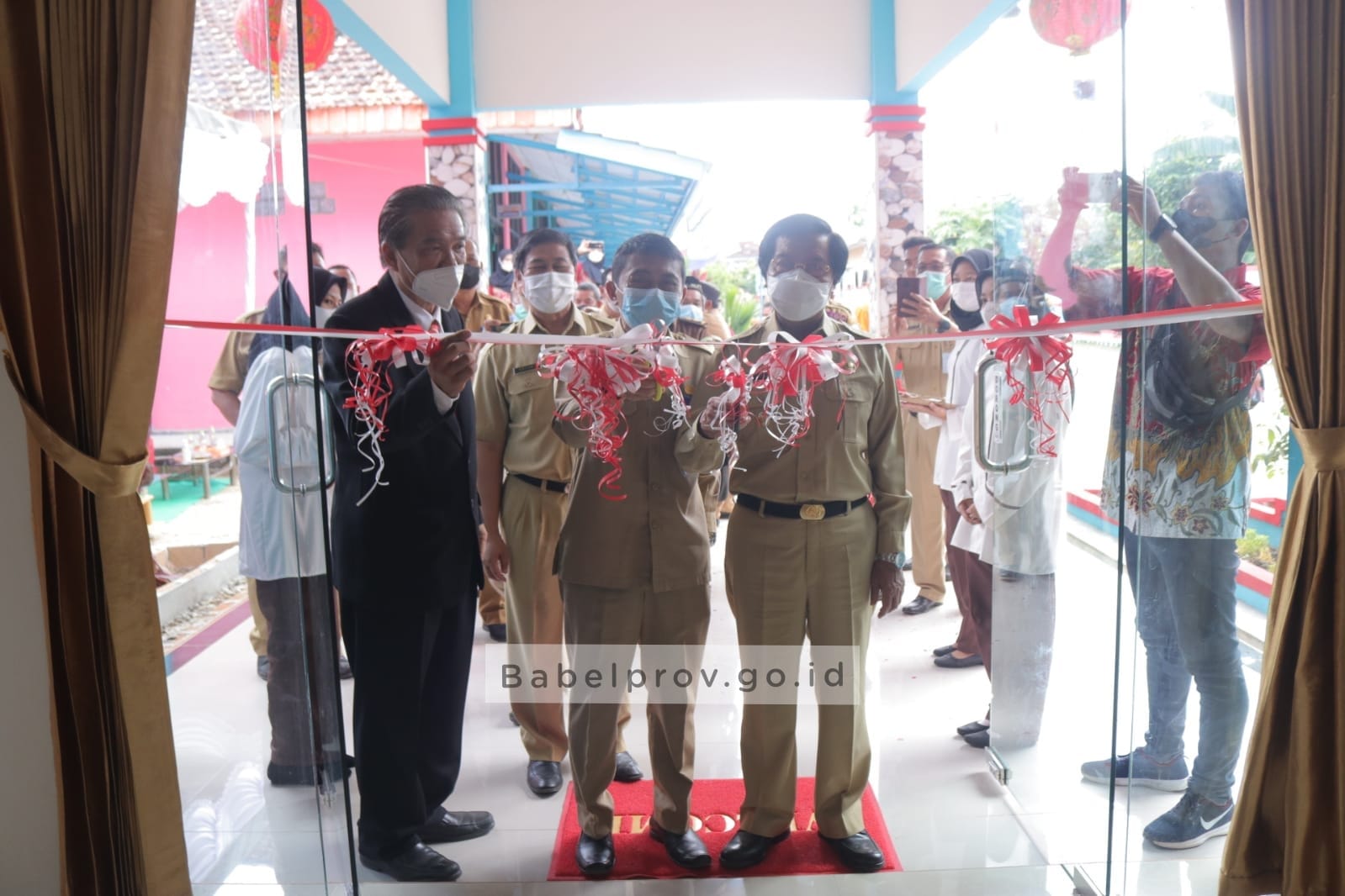 Wagub Babel Abdul Fatah Resmikan Ruang Praktek Siswa SMK Pusat Keunggulan