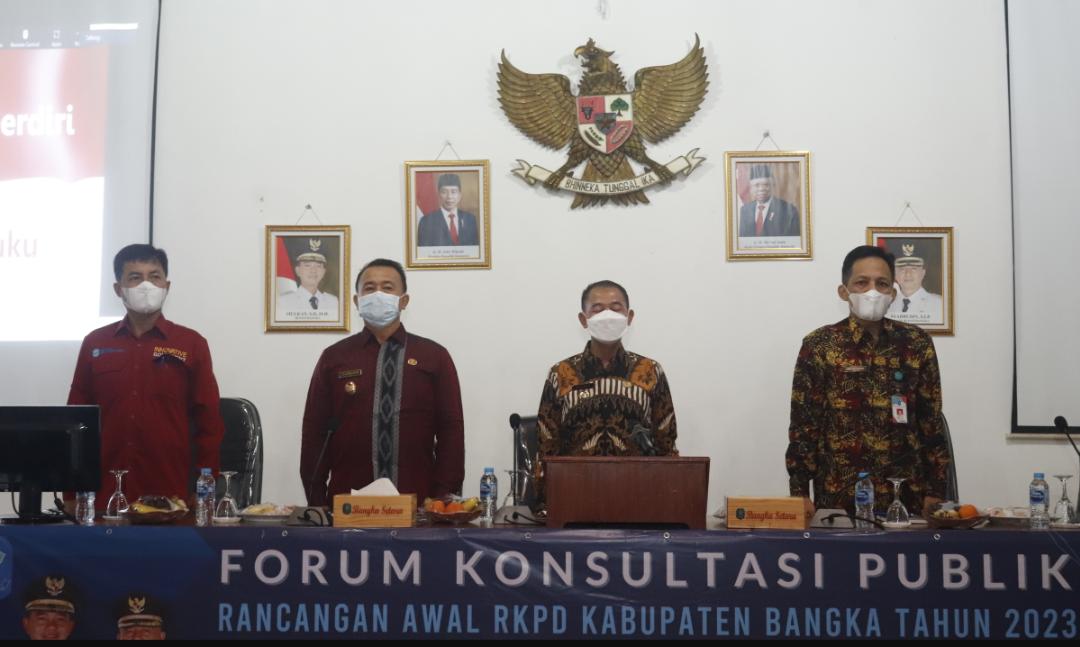 Pemkab Bangka Serap Aspirasi Awali RKPD Tahun 2023