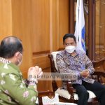 FC Nugroho Kepala BPKP Yang Baru Silaturahmi Dengan Gubernur Babel Erzaldi Rosman