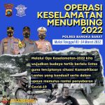 7 Sasaran yang Menjadi Prioritas Dalam Operasi Keselamatan Menumbing 2022