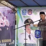 Rayakan Isra Miraj di Desa Bukit Layang, Bupati Bangka Mulkan, Ajak Warga Jaga Kebersamaan dan Kekompakan