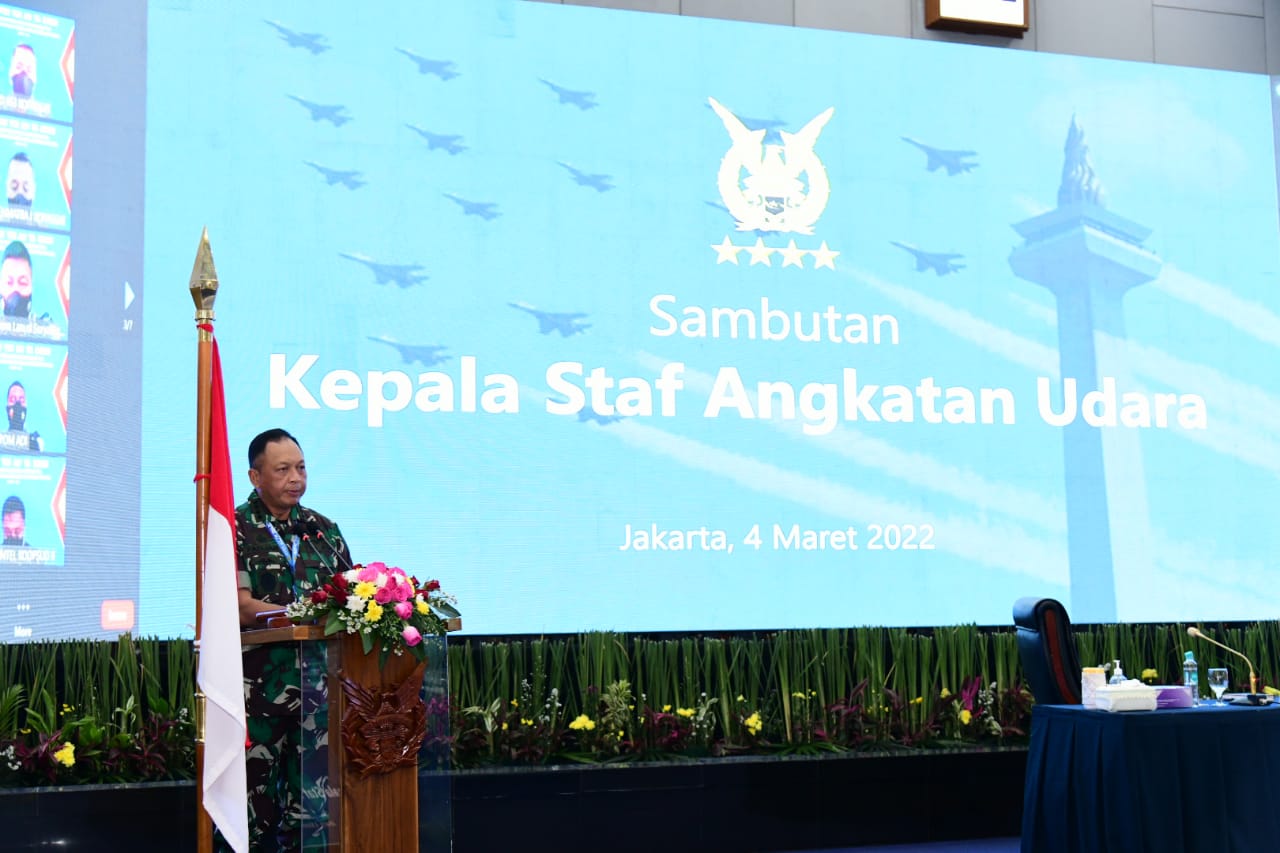 Diikuti Ratusan Komandan Satuan, Rapim TNI AU di Buka Kasau