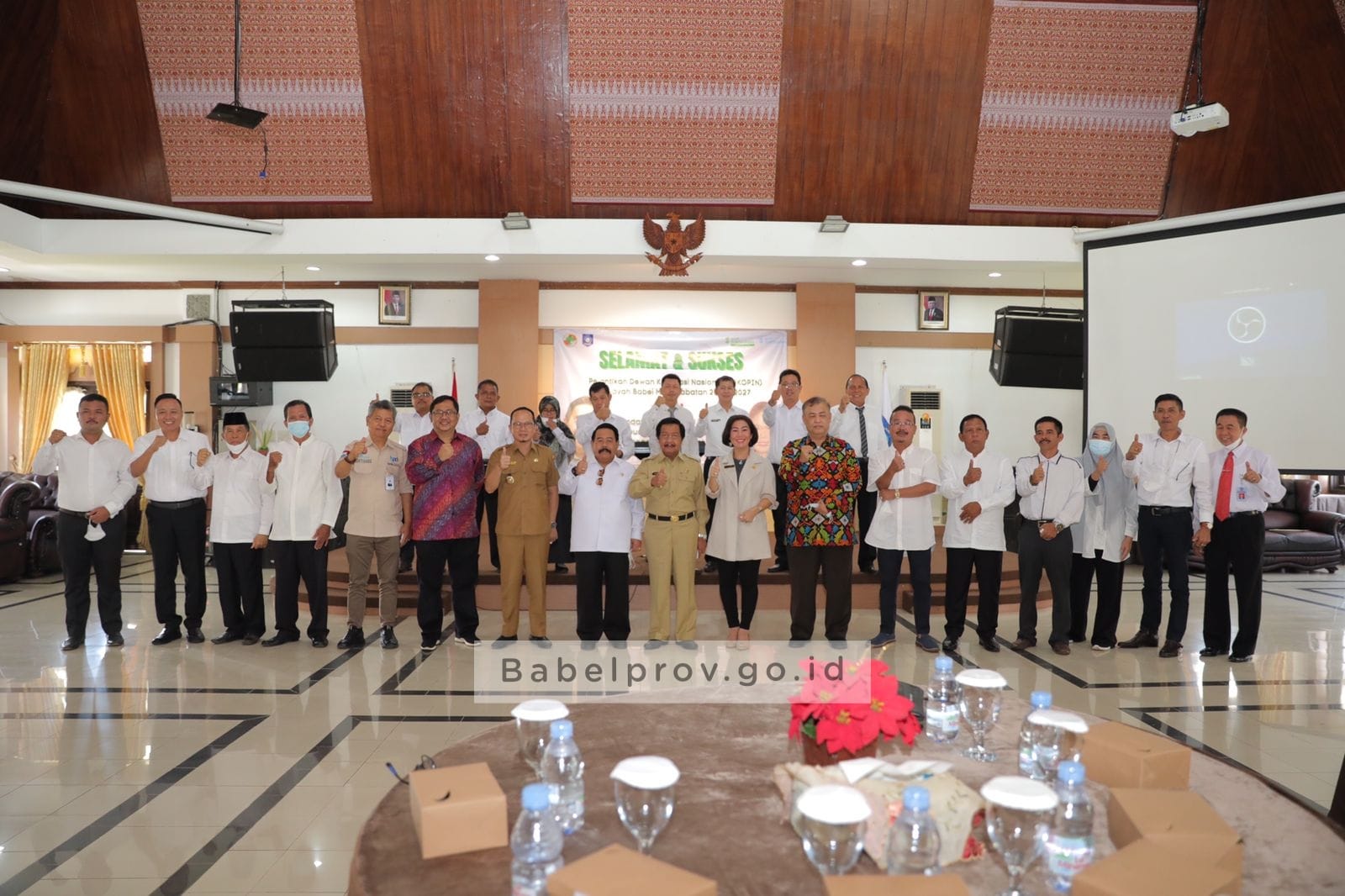 Pengurus Dekopin Babel dikukuhkan Wagub Babel