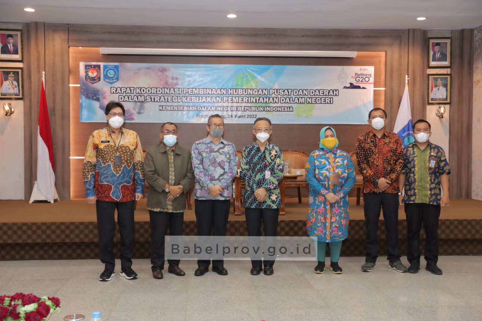 Koordinasi dengan Kemendagri Wagub Babel lakukan strategi sesuai Undang-undang