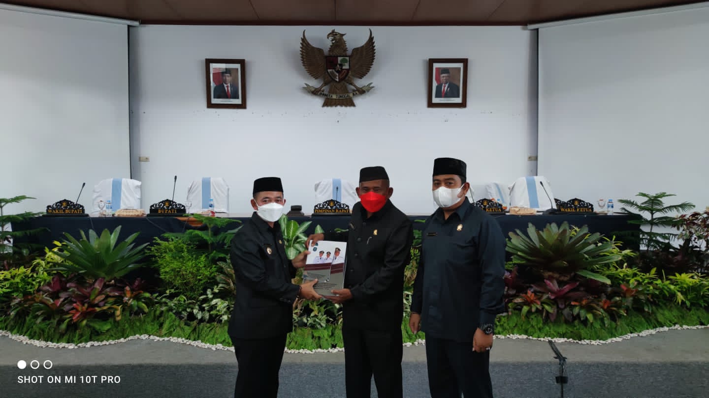 DPRD Bangka Gelar Sidang Paripurna Penyampaian LKPJ Bupati Tahun 2021