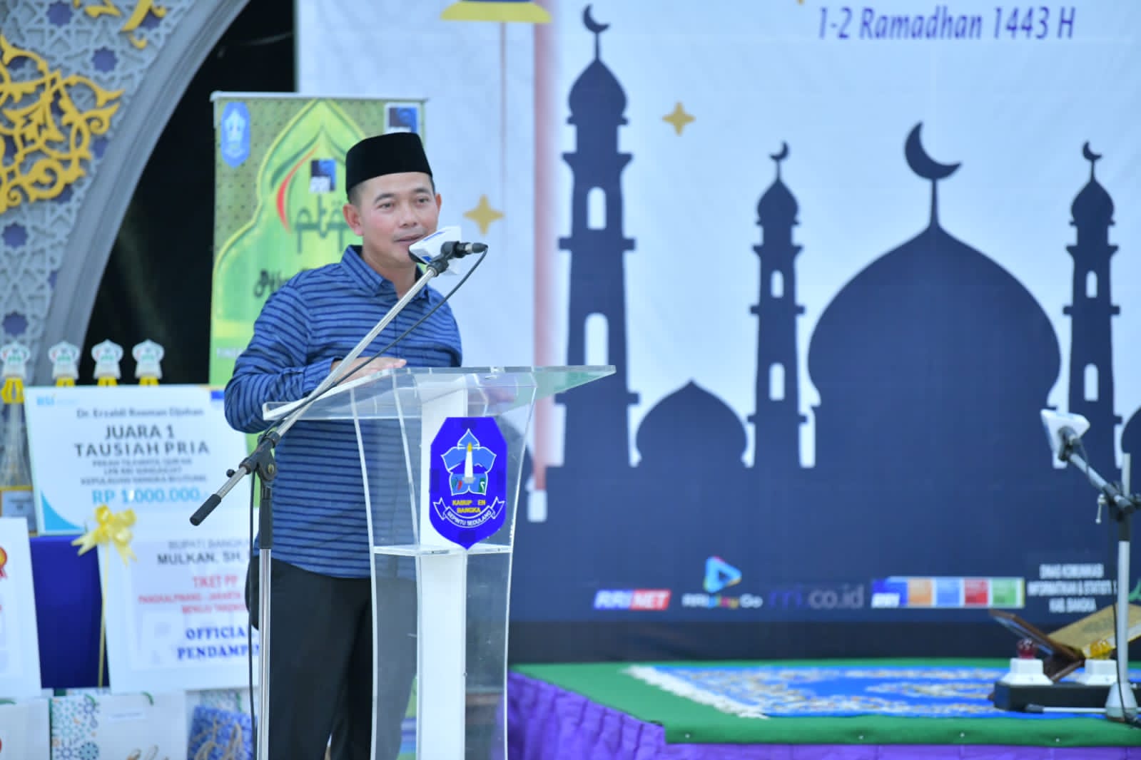 Melalui PTQ LPP RRI Sungailiat, Mulkan Harap Bisa Menempa Anak Muda Yang Qur'ani