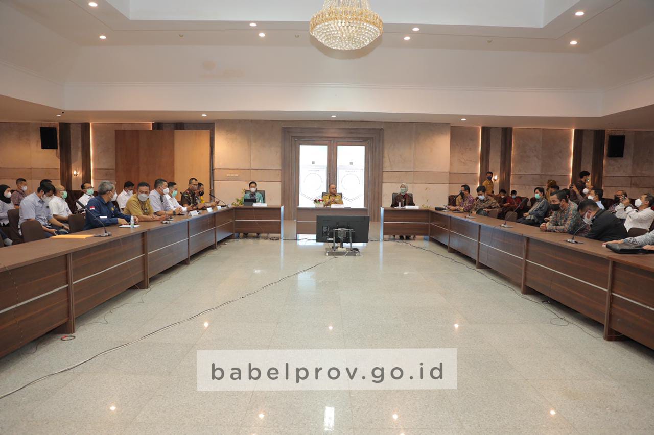 Forkompimda, PT. Timah dan para stake Holder bersepakat kolektor Timah dikenakan Pajak