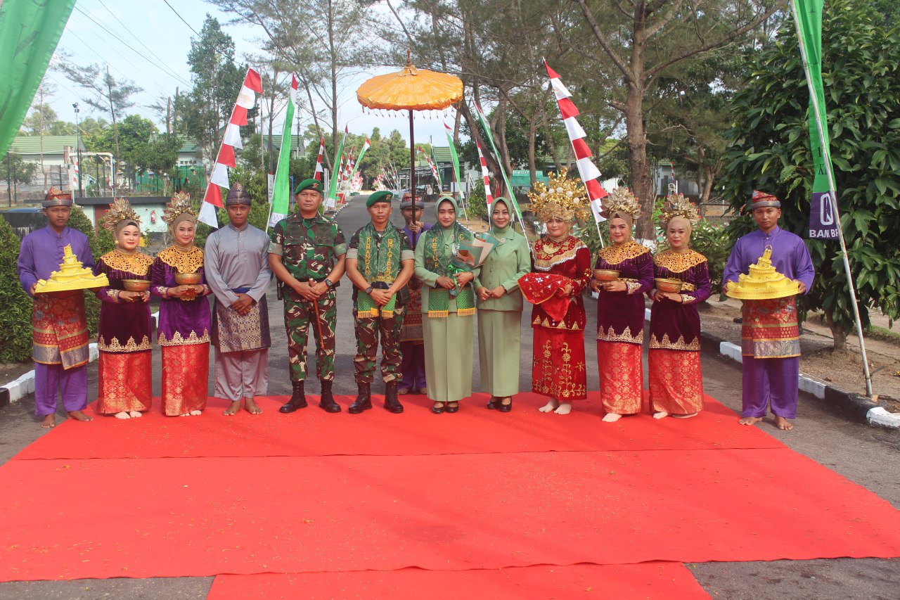 Lakukan Berbagai Kegiatan, Danbrigif 8/Garuda Cakti dan Danyonif141/AYJP Gelar Kunker ke Kompi Senapan B Yonif 141/AYJP