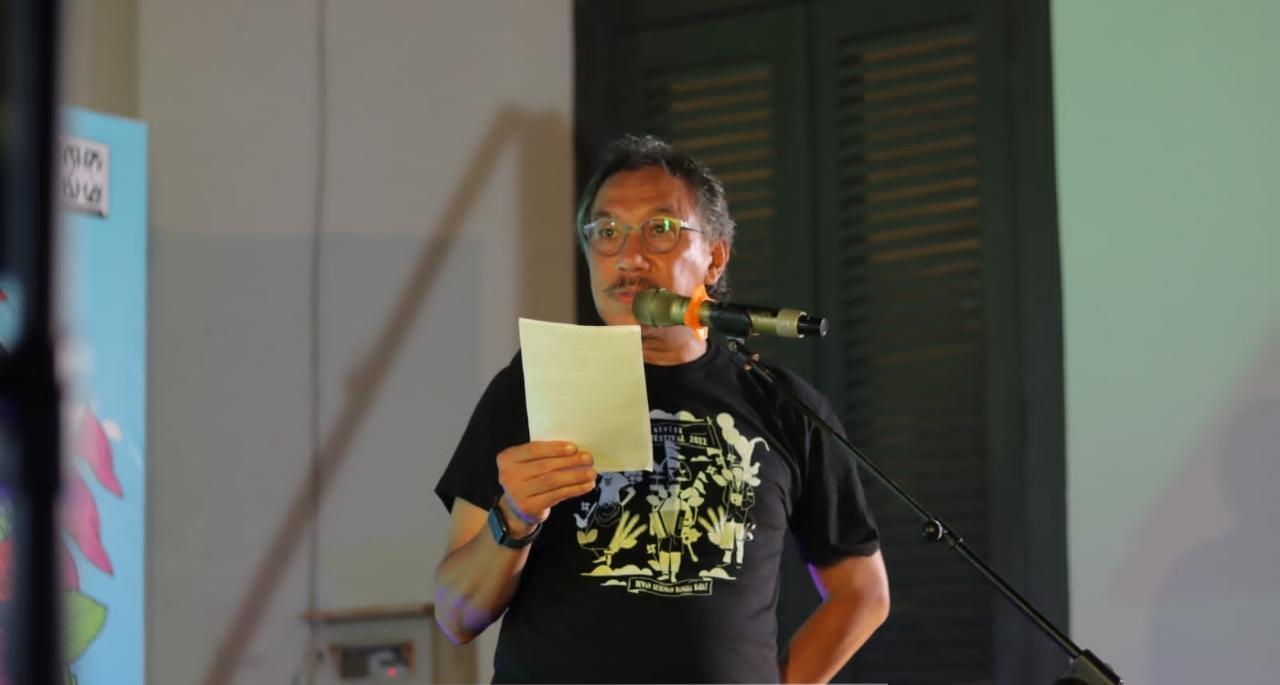 Pj Gubernur Kep. Babel Ridwan Djamaluddin Hadiri Pembukaan Mentok, Arts Festival 2022