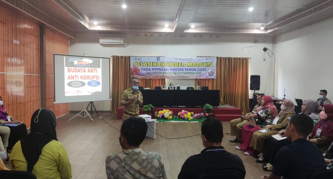 Tanggulangi Penyebaran Malaria, Dinkes Provinsi Babel Latih Kader Posmaldes