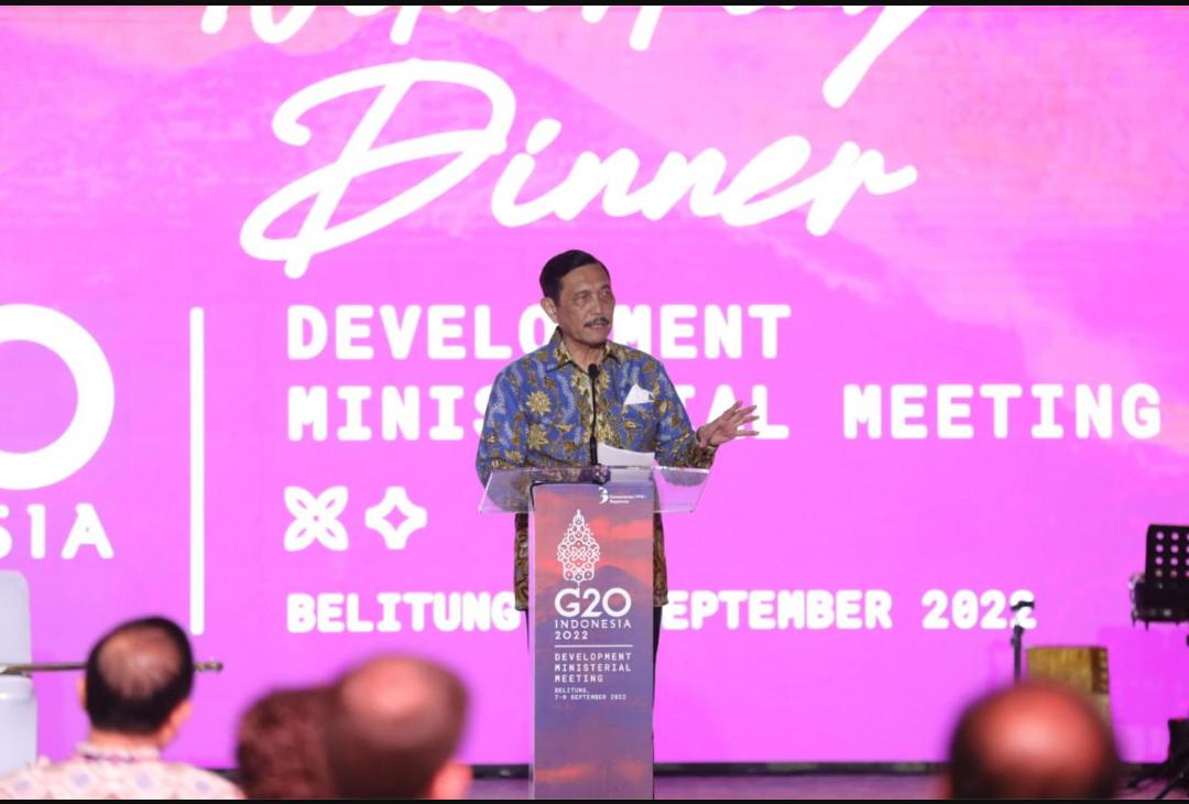 Menko Marves RI Sebut Momentum G20 di Belitung Peluang Buka Jaringan Dengan Dunia