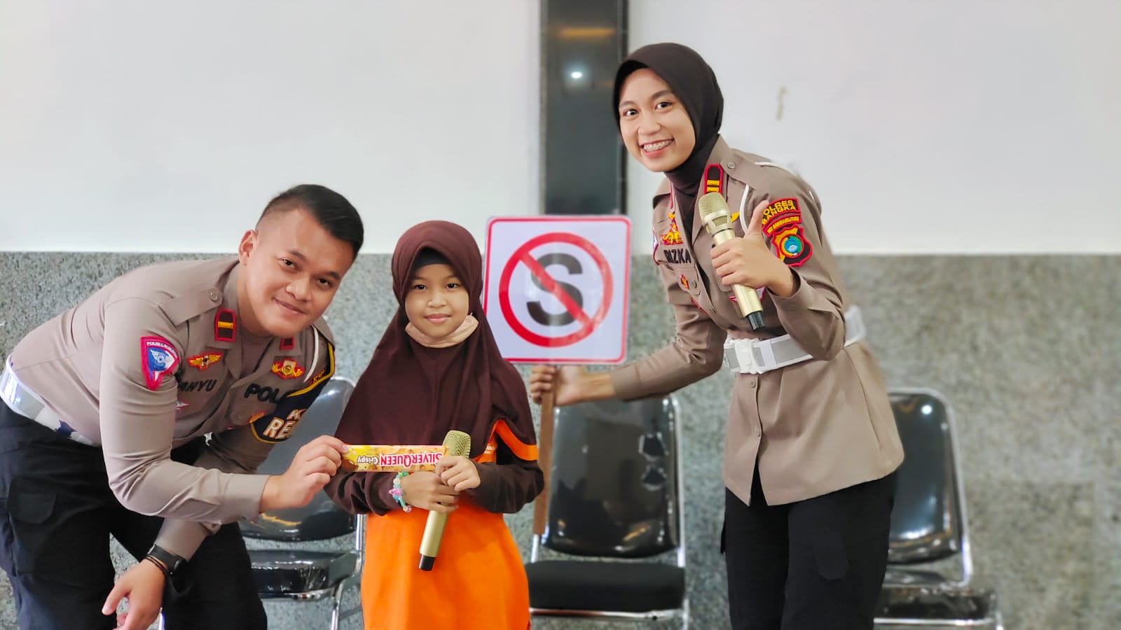 Sat Lantas Polres Bangka Terima Kunjungan 168 Siswa SDIT Biruni