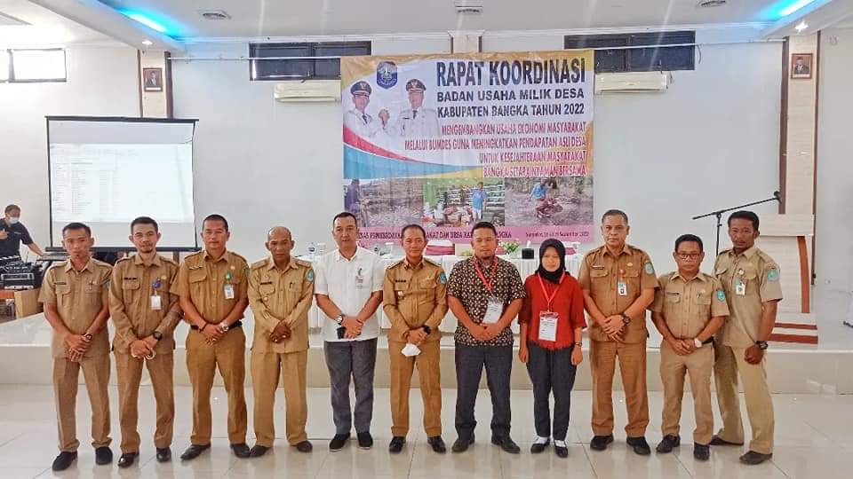 Berikan Pemahaman Pengelolaan BUMDes, Pemkab Bangka Gelar Rakor Bagi Pengurus
