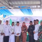 Bupati Bangka Letakkan Batu Pertama Pembangunan Gedung Serba Guna Masjid Al Wustha