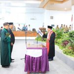 DPRD Bangka Gelar Rapat Paripurna Istimewa Peresmian Pergantian dan Pengangkatan Wakil Ketua Sisa Masa Jabatan Tahun 2019 - 2024