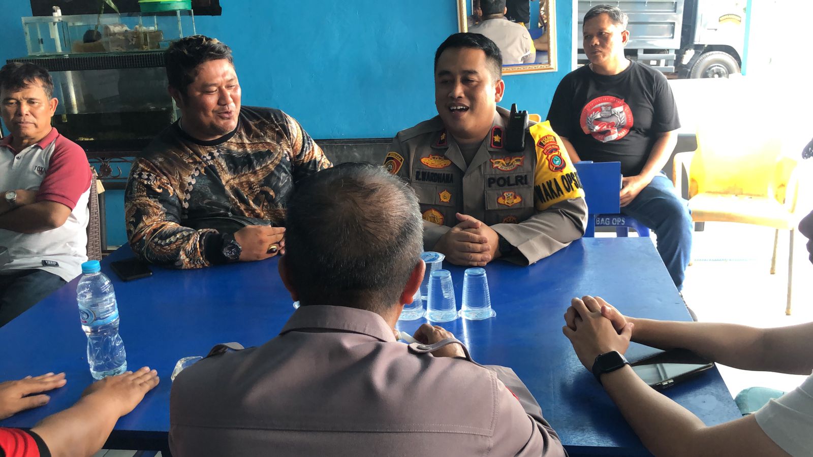Wakapolres Bangka Pimpin Mediasi Kisruh Antara Penambang dan Masyarakat Belinyu