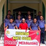 Giat Bakti Sosial Religi, Polsek Merawang Bersihkan Masjid Baiturrahman Baturusa