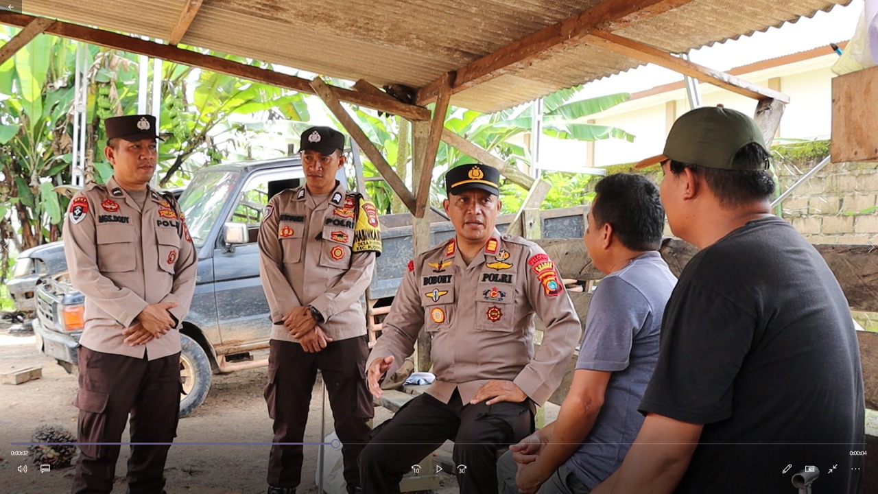 Cipta Kamtibmas, Polsek Puding Gelar Sambang dan Sosialisasi