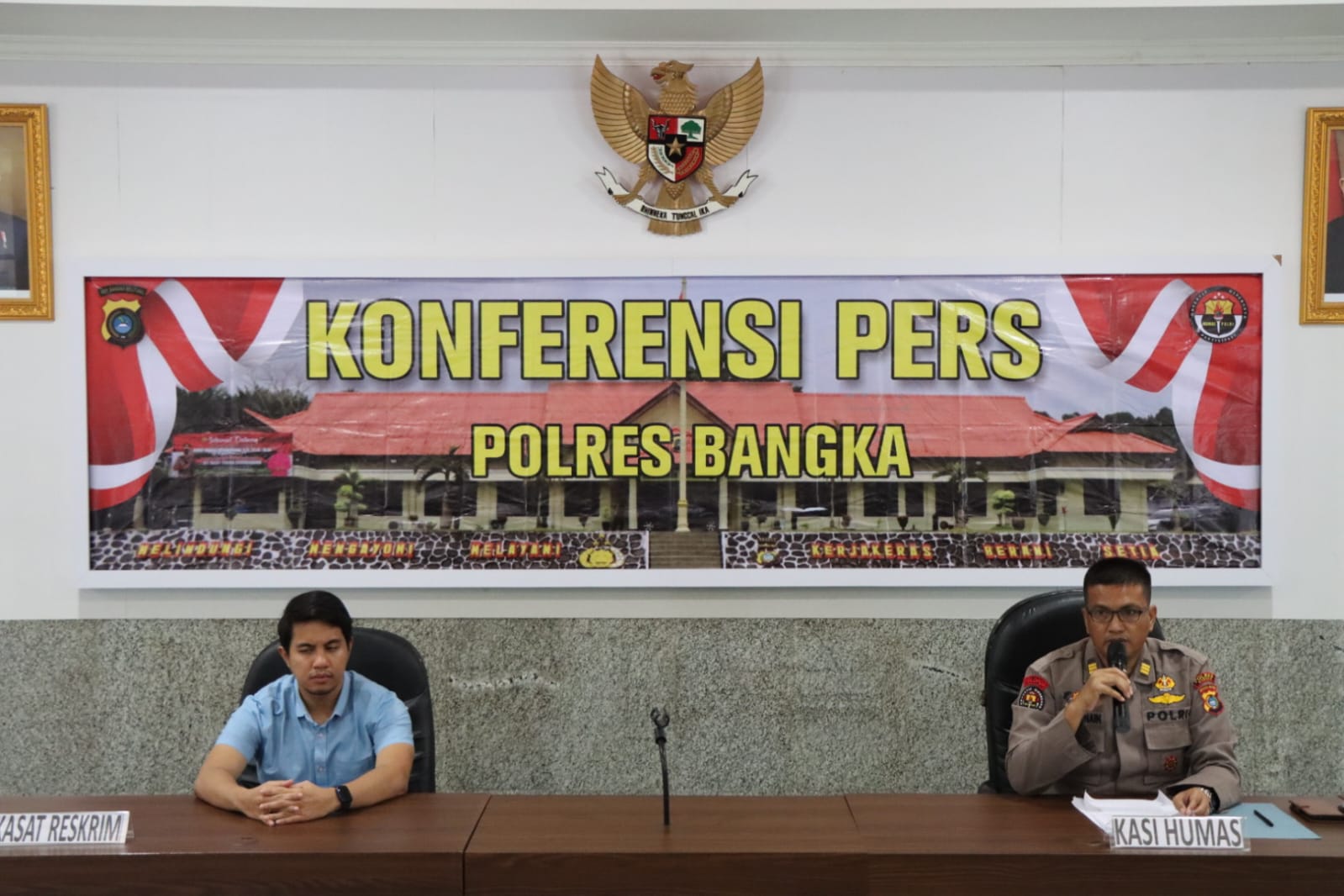 Masih Temui Kendala, Polres Bangka Gelar Pres Release Pembunuhan di Cafe Dragon