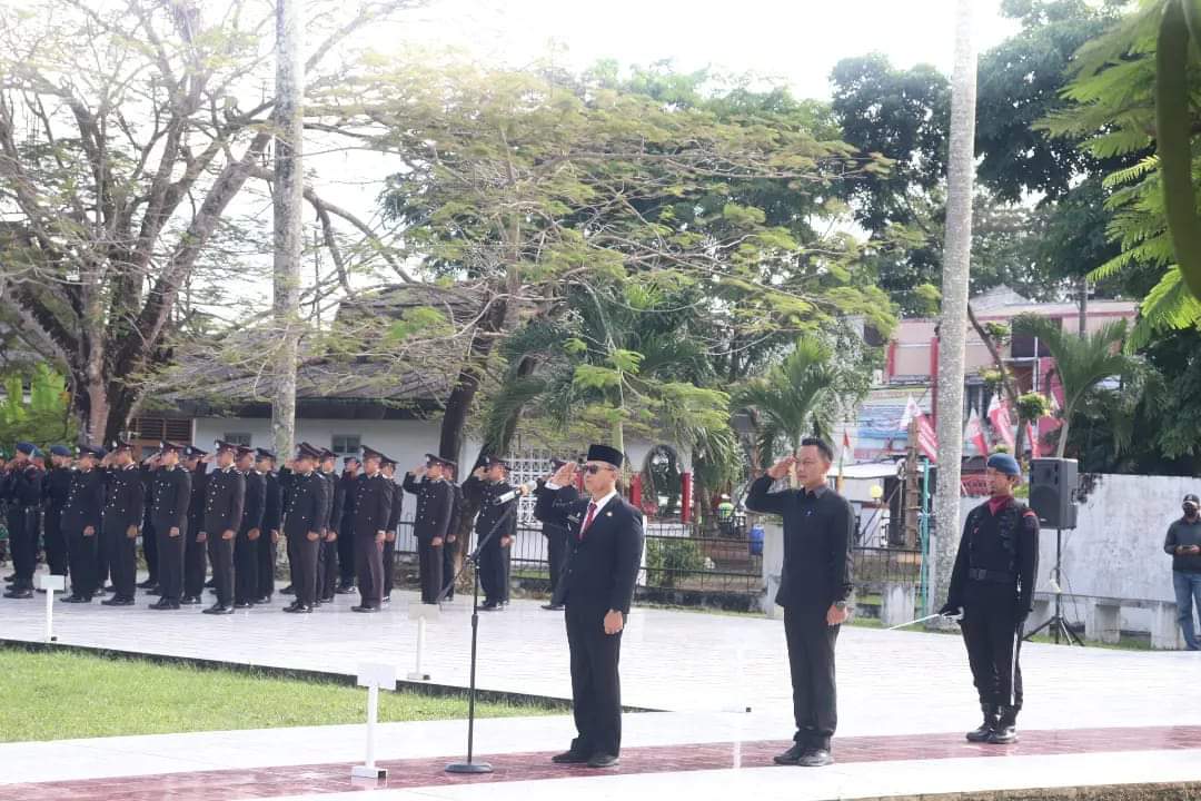 Pimpin Upacara Hari Pahlawan, Wakil Bupati Bangka Pesan Isi Kegiatan Dengan Hal Yang Positif