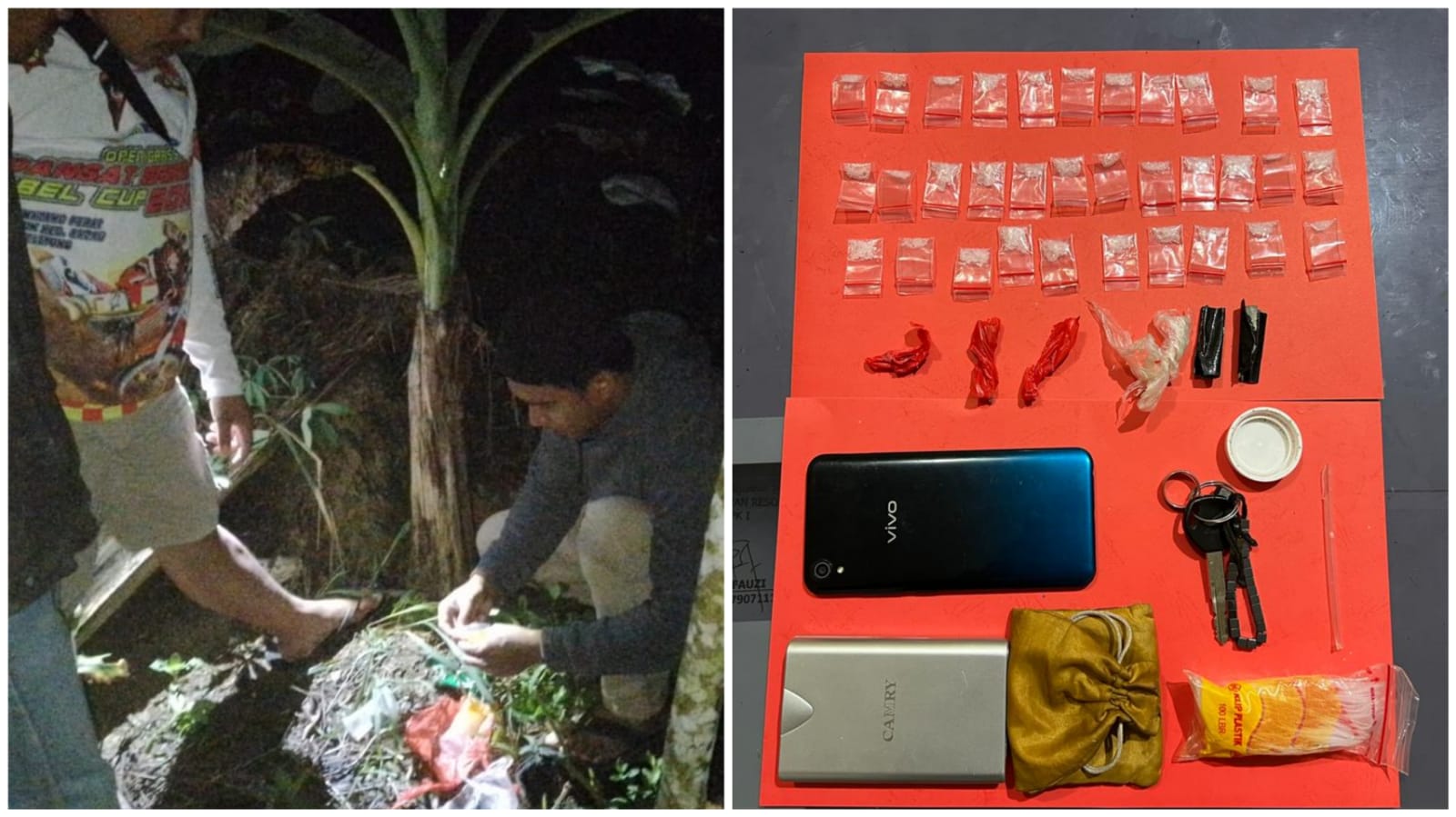 Tangkap 2 Pengedar Sabu, Tim Gradak Polres Bangka Sita 10.36 Gram