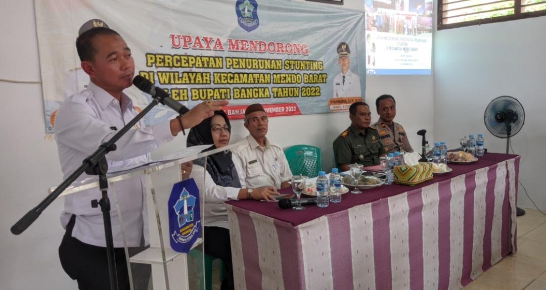 Mulkan Ajak Kades Wujudkan Bangka Zero Stunting