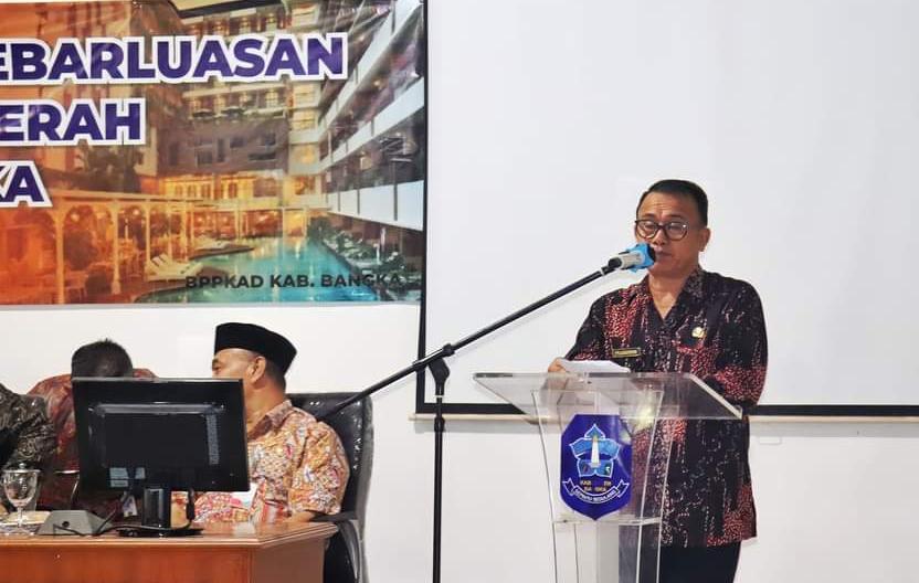 Optimalkan Penerimaan PAD, Wabup Bangka Ajak Para Wajib Pajak Berpartisipasi Aktif
