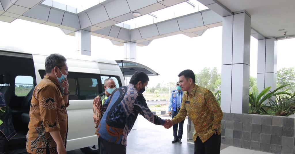 Sekda Naziarto Sambut Kedatangan Wakil Kepala BKN