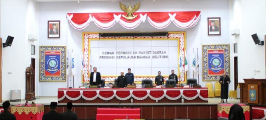 2 Raperda Dihasilkan Saat Rapat Paripurna DPRD Babel