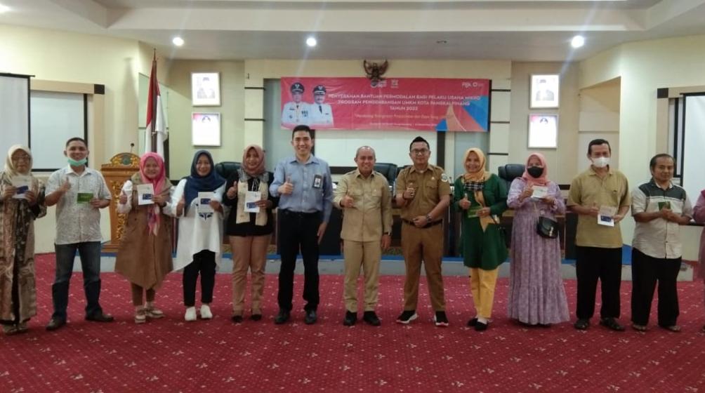 Bantu Pengembangan, Pemkot Pangkalpinang Beri Mo 150 Pelaku UMKM