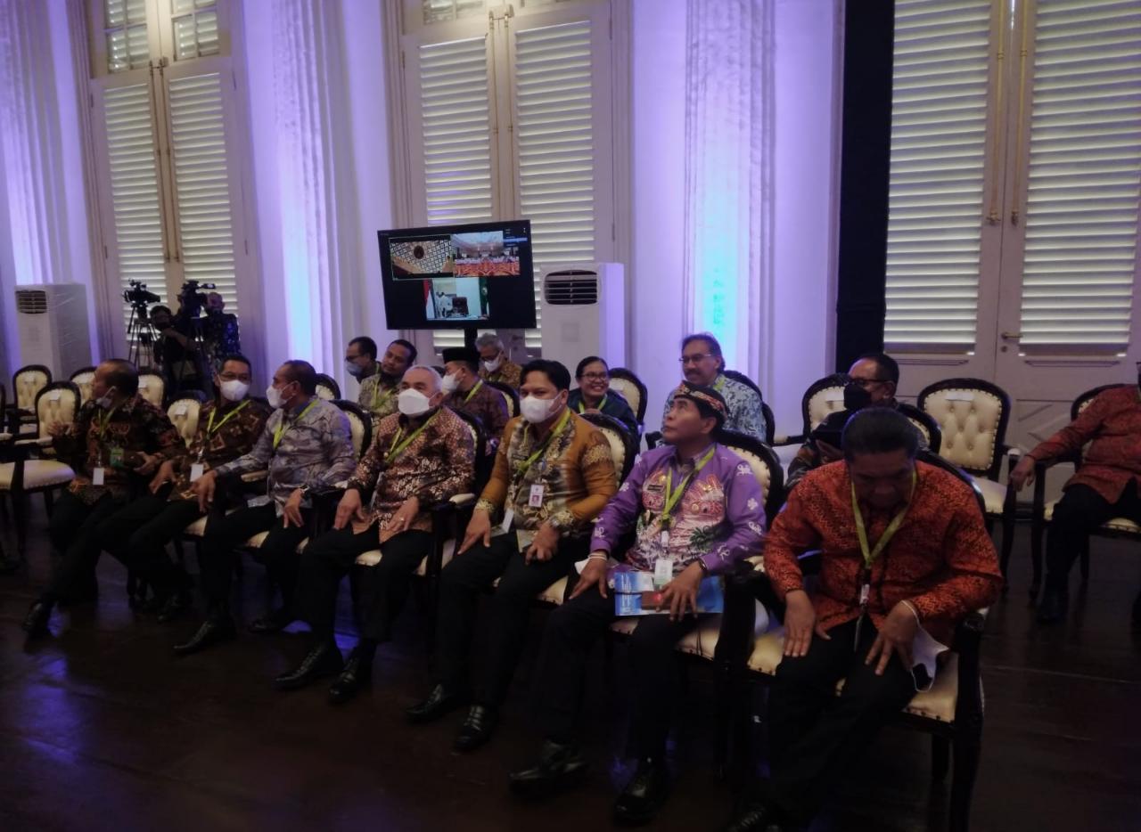 Pj Gubernur Ridwan Djamaluddin Hadiri Rakernas BPDLH 2022