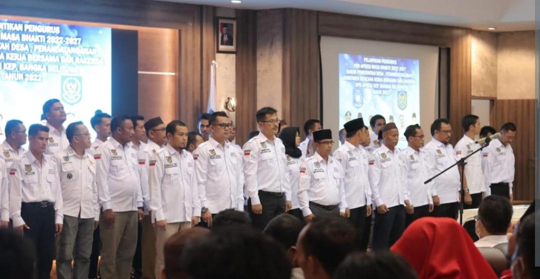 APDESI Babel Ujung Tombak Pemerintah dalam Melayani Masyarakat