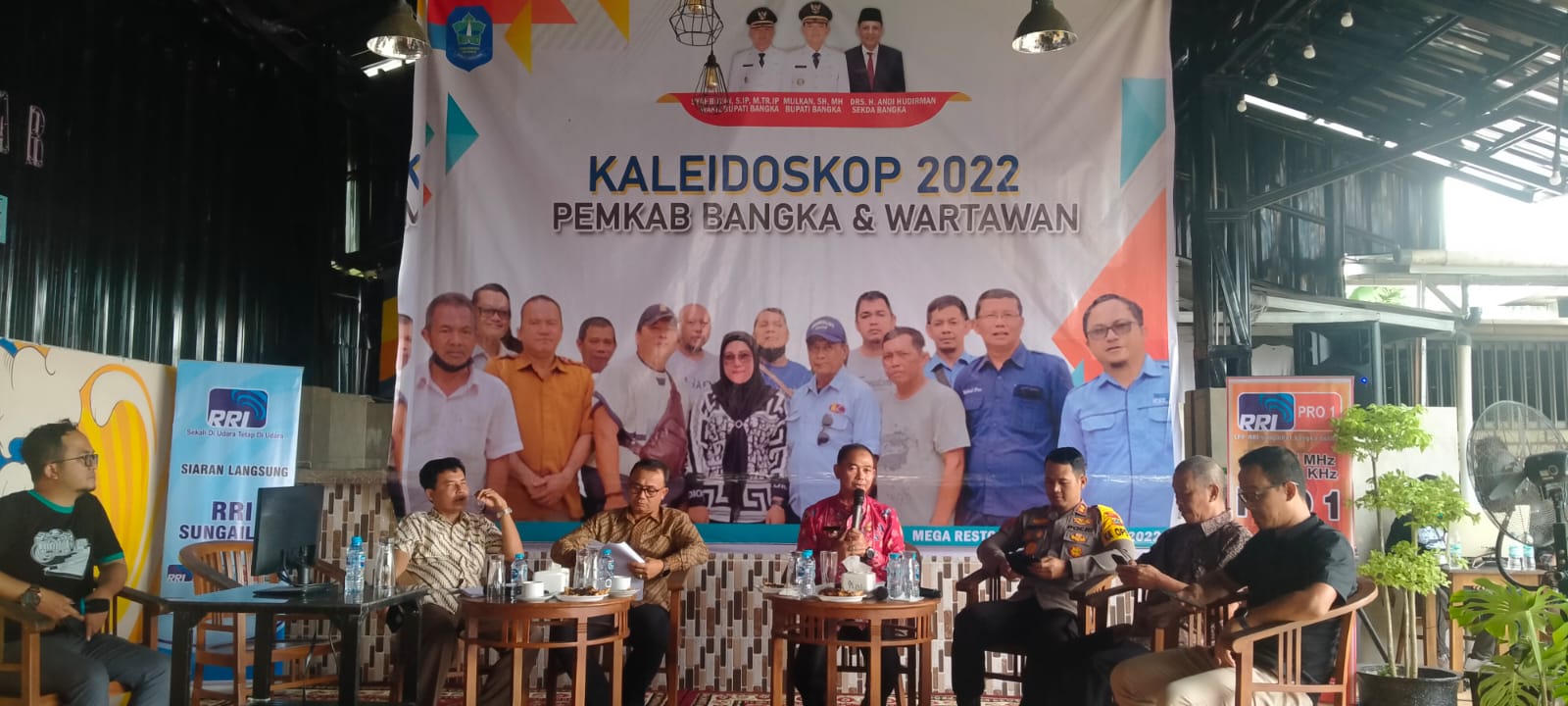 Bupati dan Wakil Bupati Bangka Sampaikan Capaian Pembangunan Setahun Terakhir Saat Kaleidoskop 2022