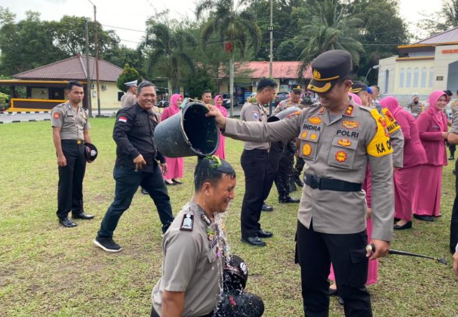 45 Personil Polres Bangka Dapat Kenaikan Pangkat