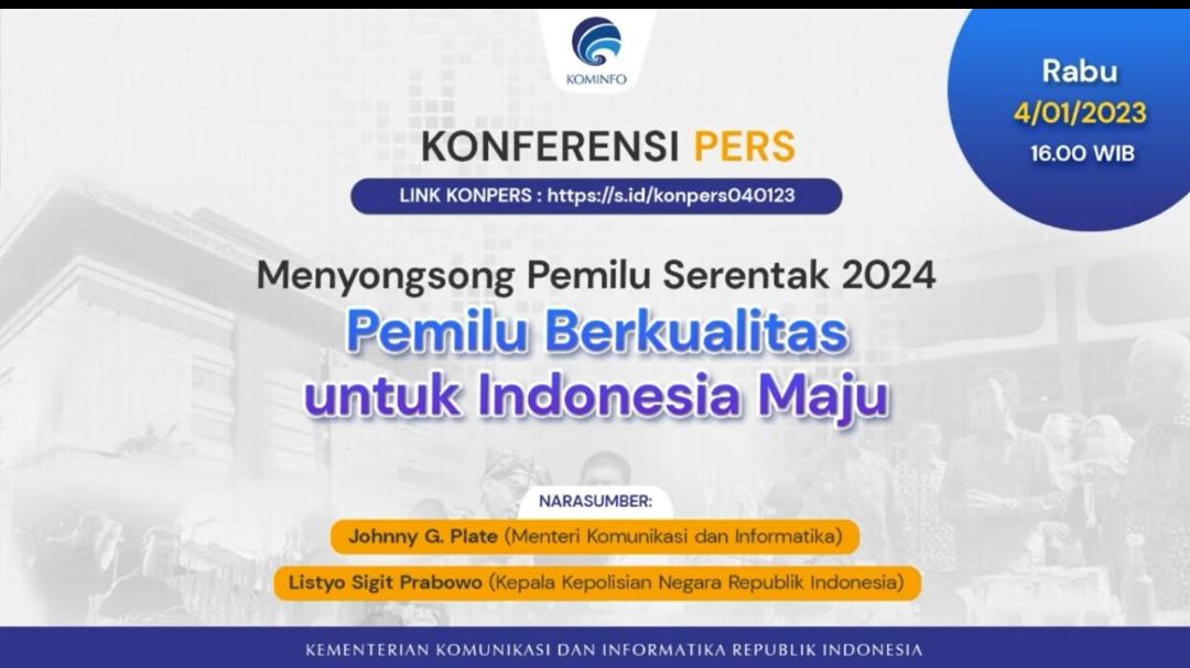 Sinergitas Kemenkominfo dan Polri Berantas Gelombang Hoaks Jelang Pemilu 2024