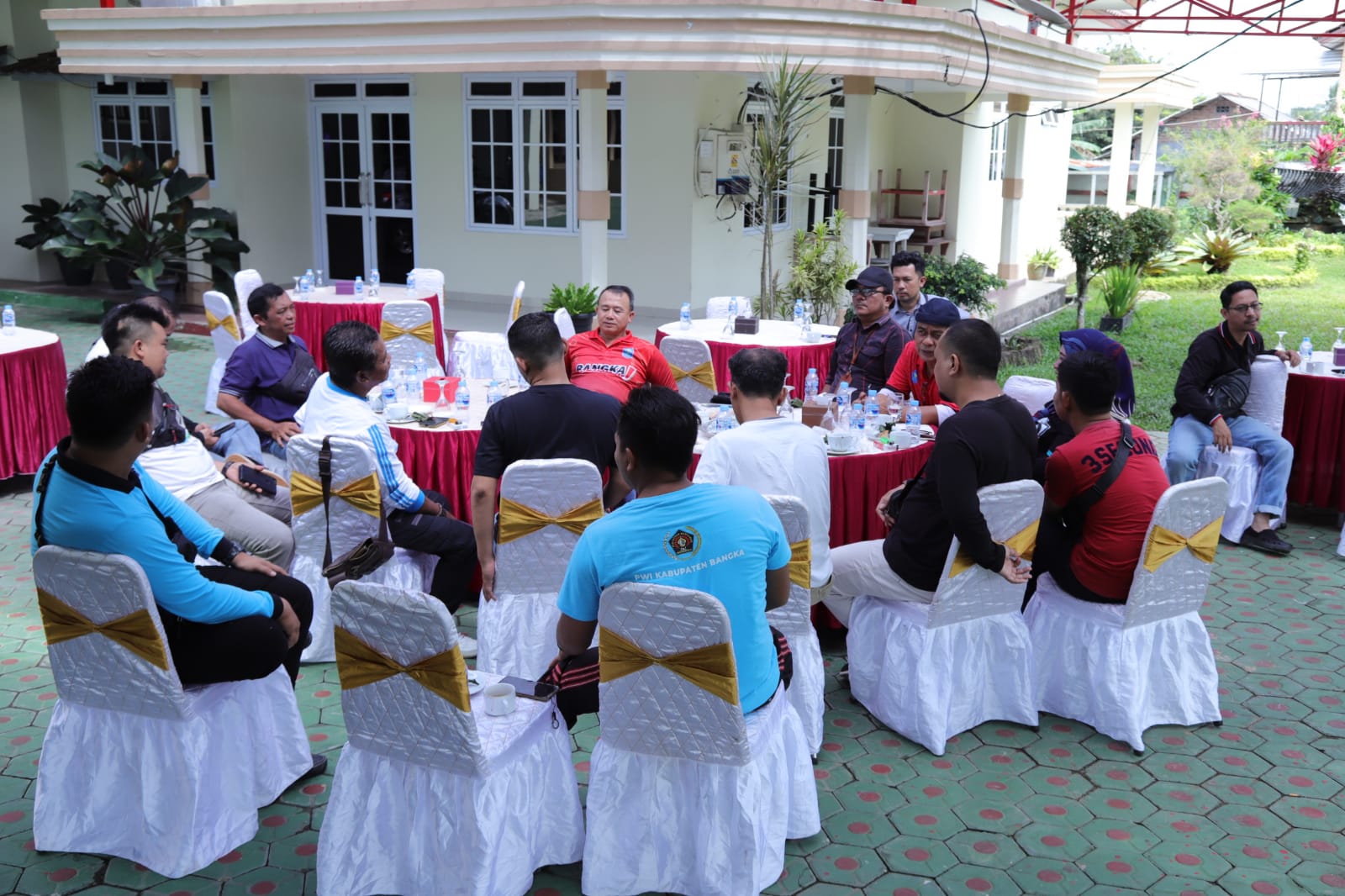 Ngopi Bareng Bersama Awak Media, Syahbudin Terima Masukan dan Kritikan