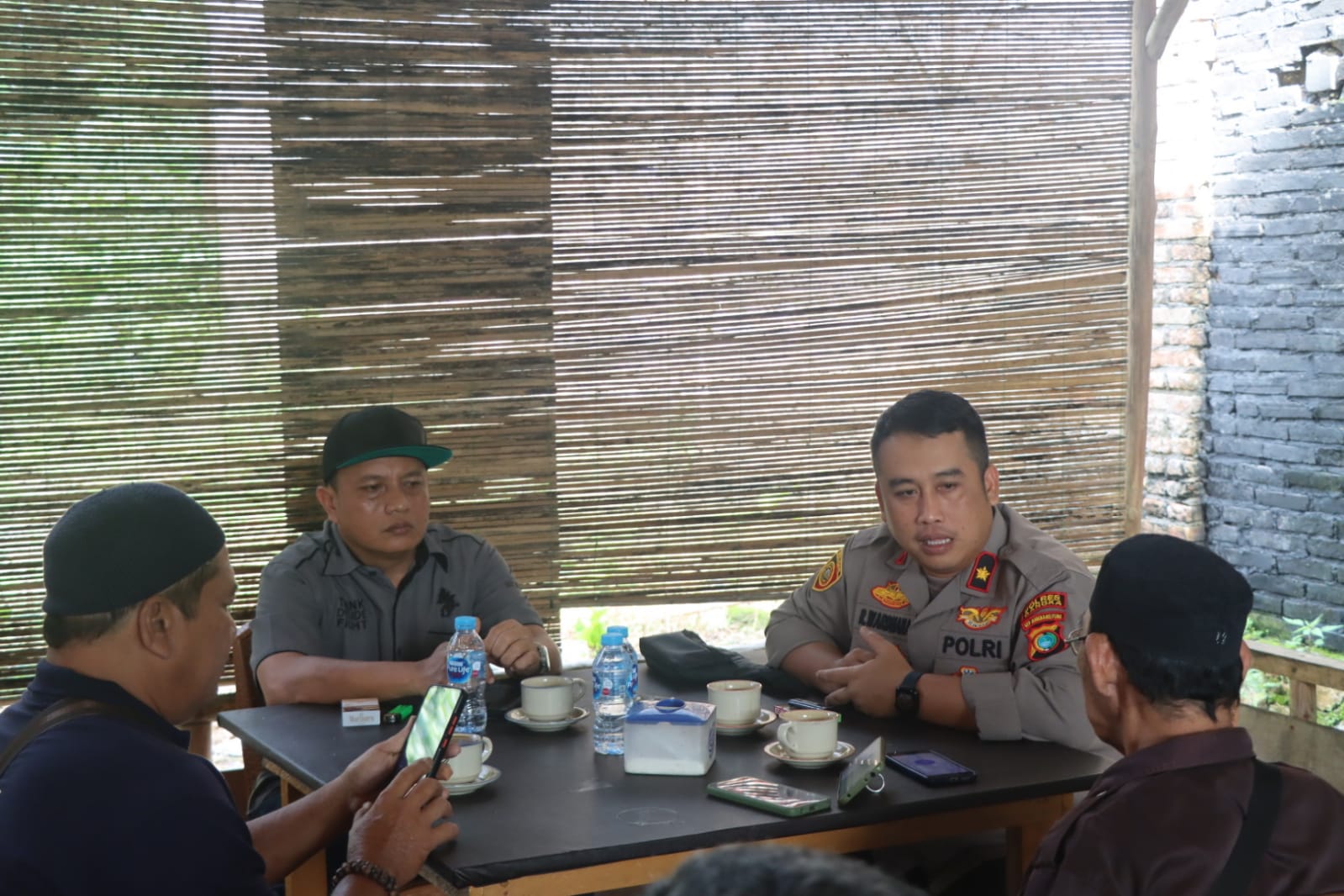 Didepan Awak Media dan Masyarakat, Wakapolres Bangka Inginkan Situasi Kamtibmas Aman dan Kondusif