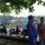 Himbau Jaga Kamtibmas, Sat Polair Polres Bangka Sambangi Nelayan dan Satpam PPN