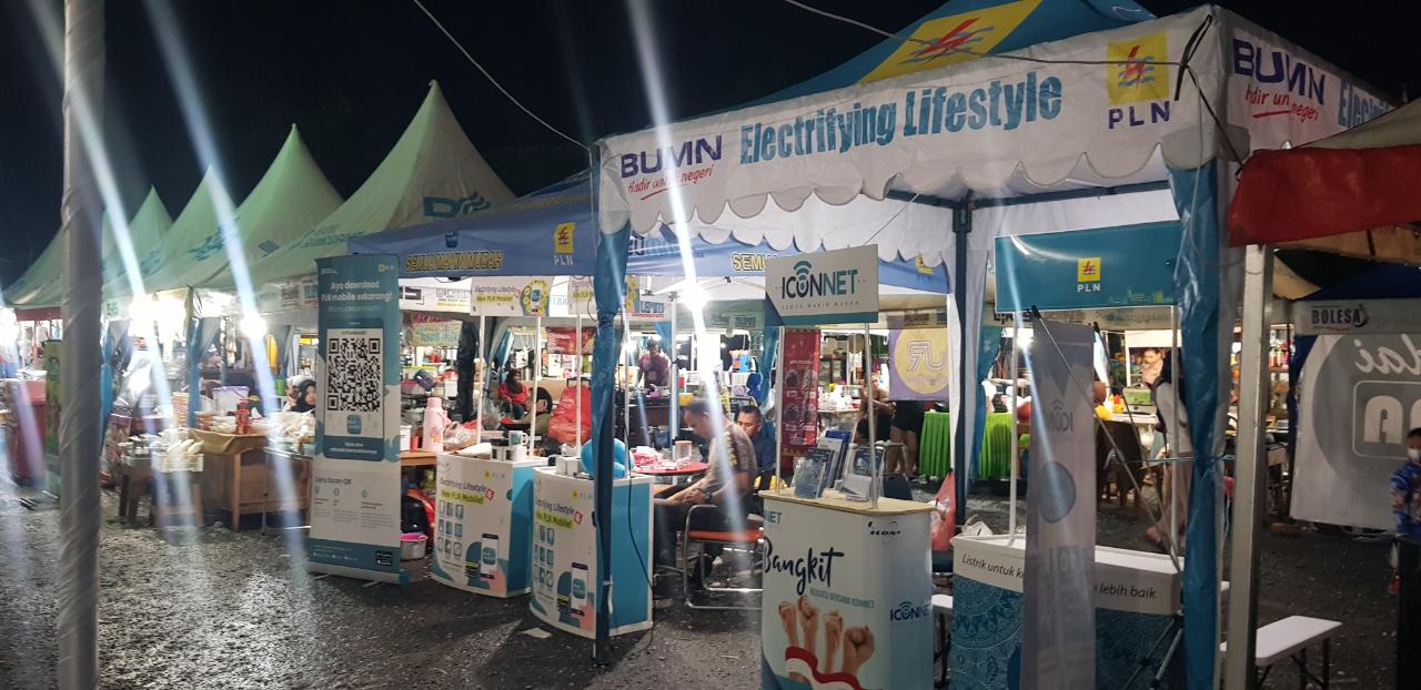 Hari Ke 2 Pojok UMKM Makin Ramai, Jumlah Pendonor Darah Terus Bertambah