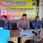 Gelar Jum'at Curhat, Ini Yang Dilakukan Kapolsek Merawang