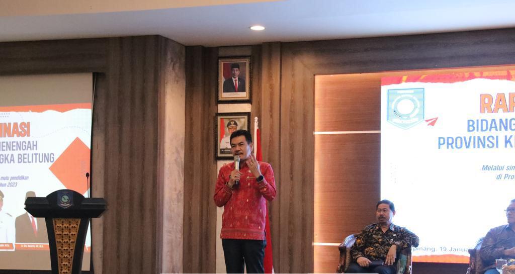 Sinergitas Tingkatkan Layanan dan Mutu Pendidikan di Kep. Babel