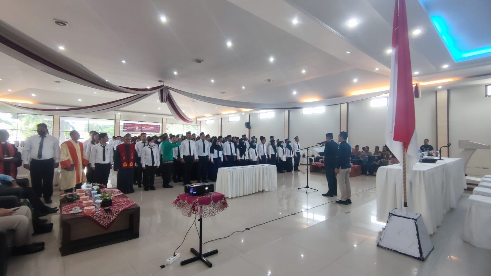 KPU Bangka Lantik dan Berikan Bimtek ke 243 Petugas PPS