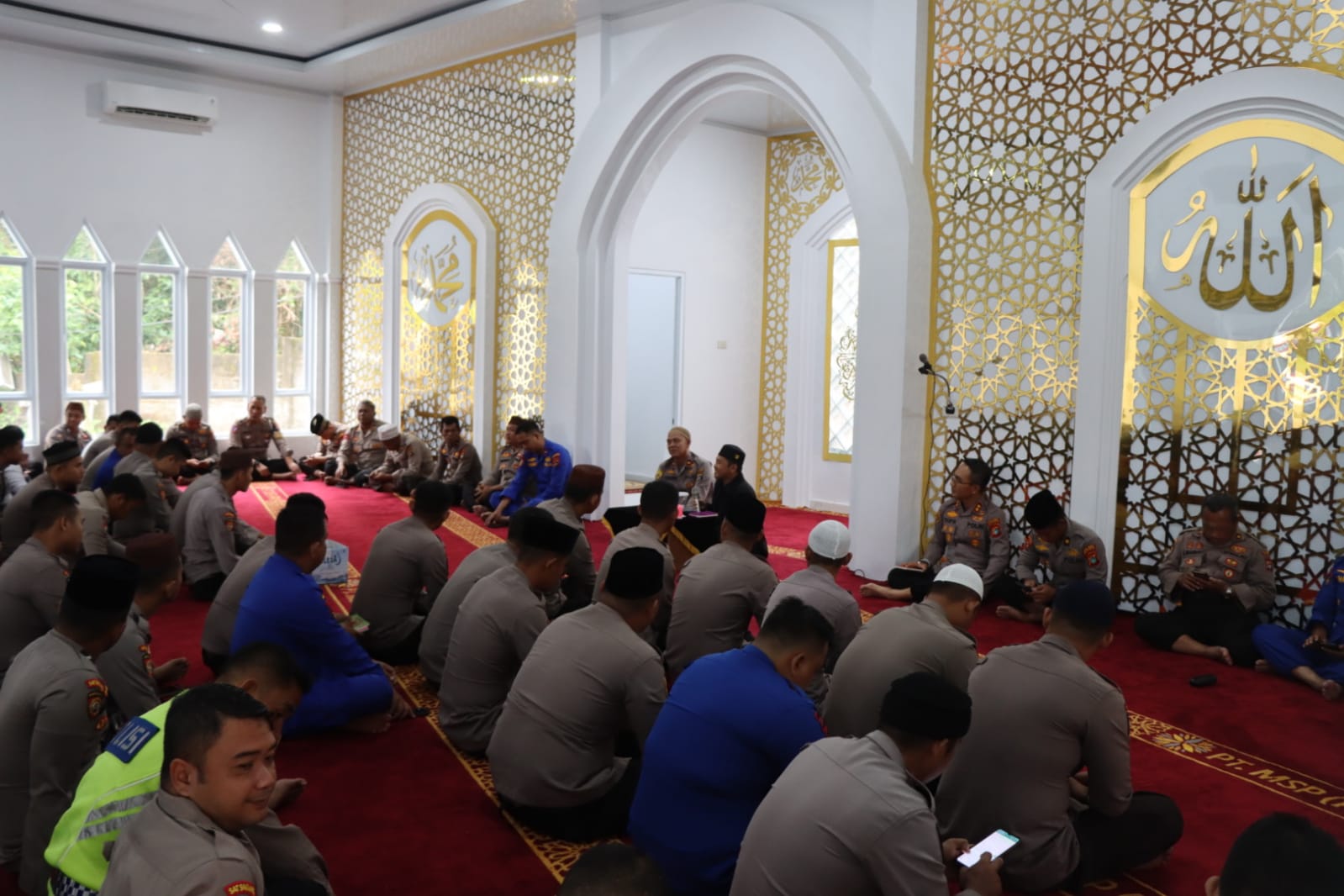 Tingkatkan Keimanan, Polres Bangka Lakukan Gita Binrohtal