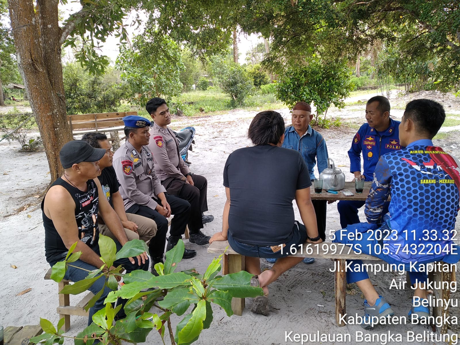 Dirambah Tambang Ilegal, Sat Polairud Polres Bangka Tertibkan Pantai Lepar