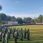 Hadapi Potensi Bencana Hidrometeorologi, Polres Bangka Gelar Apel Siap Siaga