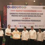 Hadiri Rakor Sinergitas Kemenkumham, Pj Gubernur Ridwan Djamaluddin : Peran Sektor Hukum dan HAM Sukseskan Pembangunan Daerah