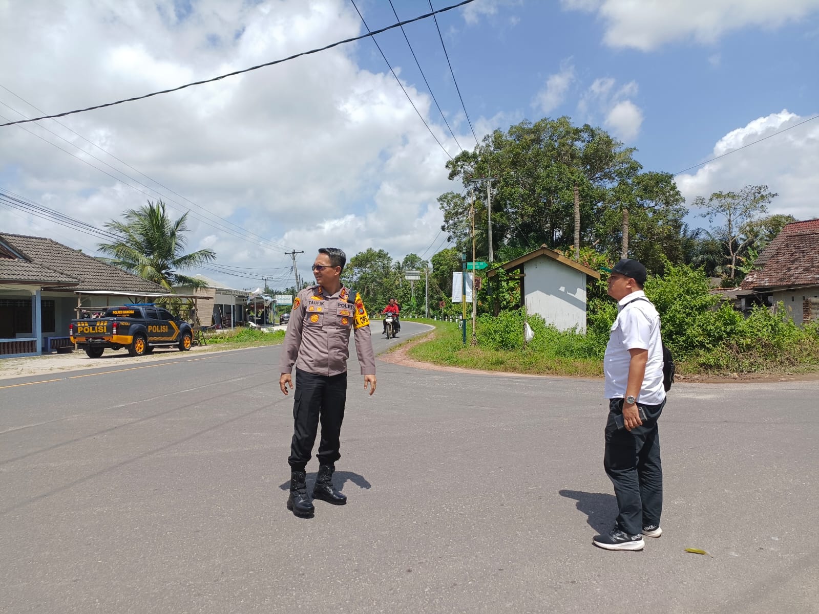 Terima Laporan, Kapolres Bangka Respon Cepat Turun Langsung Ke Lapangan