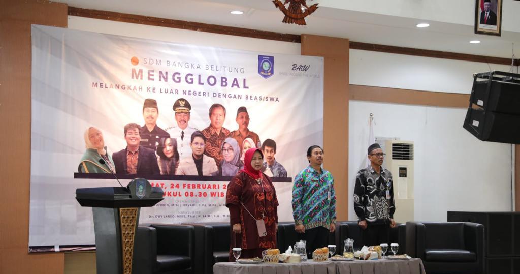 Ciptakan SDM Hebat, Pemprov Babel Support Beasiswa