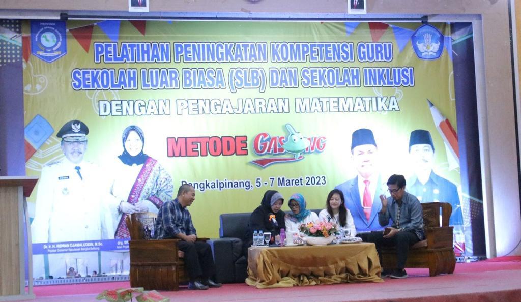 Pertama di Kep. Babel, Pj Ketua TP PKK Sri Utami: Metode Gasing Buat Anak Suka Matematika