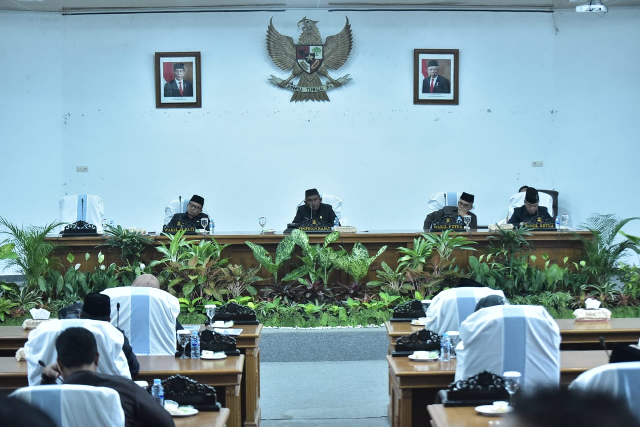 DPRD Bangka Gelar Paripurna Bahas 2 Usulan Raperda